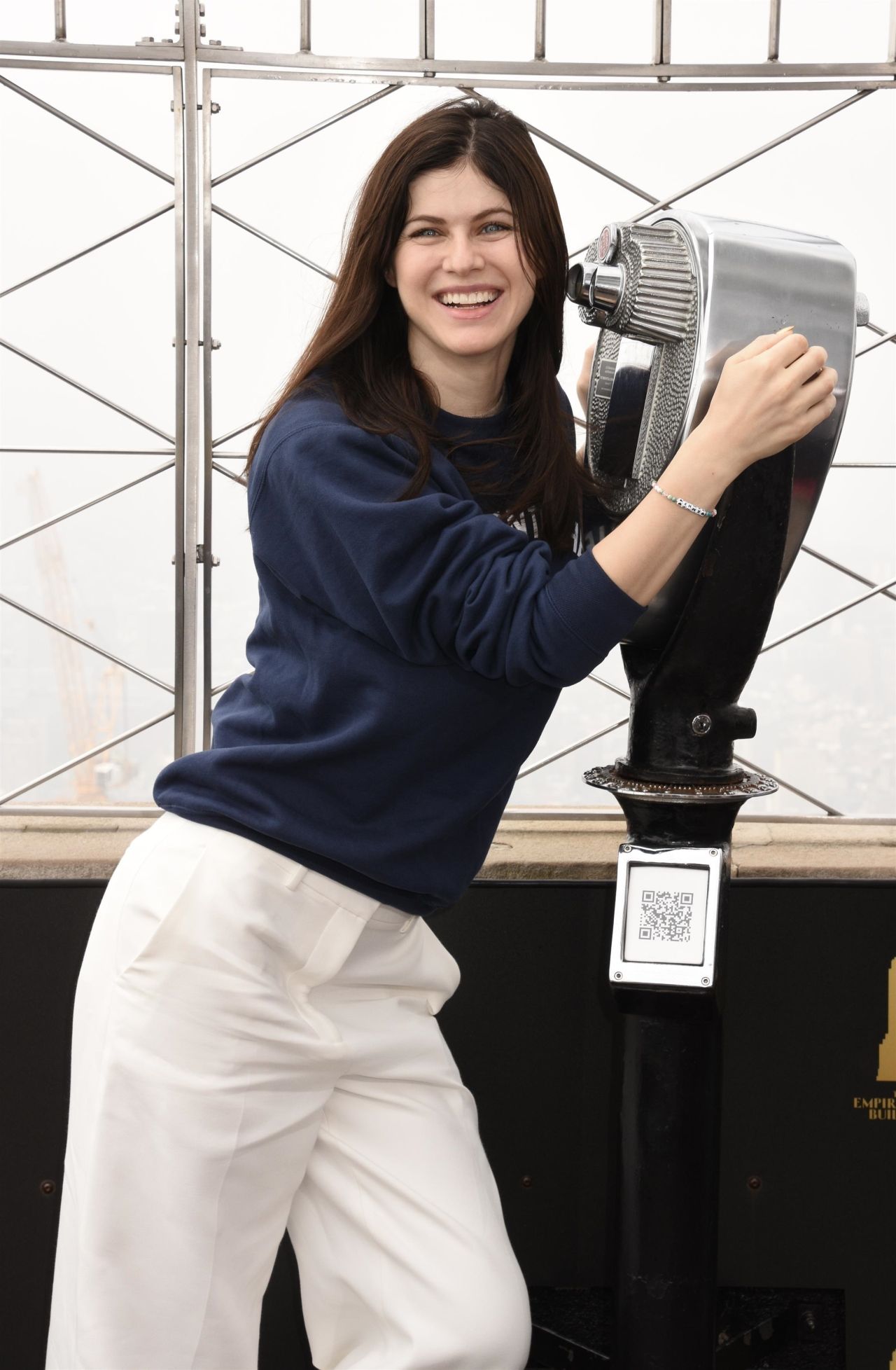 ALEXANDRA DADDARIO LIGHTS THE EMPIRE STATE BUILDING IN HONOR OF CHILDREN MENTAL HEALTH AWARENESS DAY10